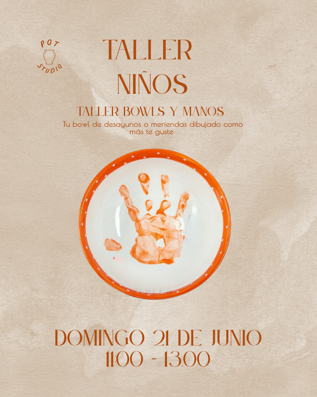 Taller Niños – Bowls y Manos