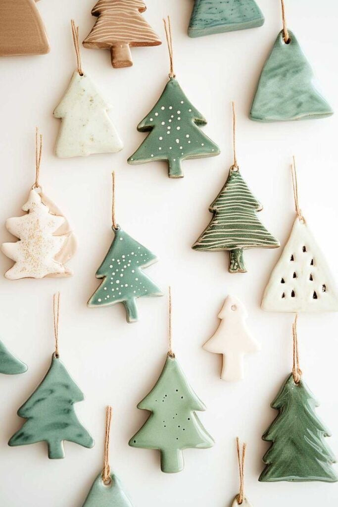 Taller de ceramica de adornos de Navidad en Madrid