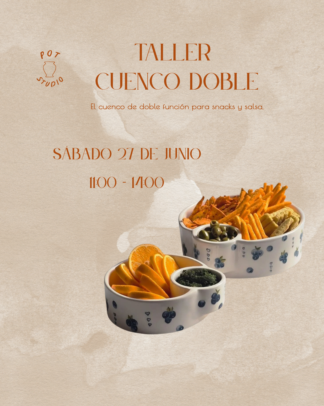 Taller Cuenco Doble