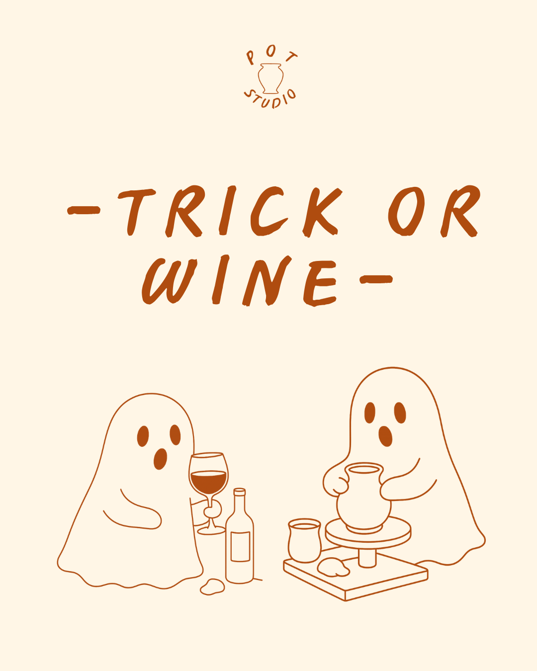 Taller Trick or Wine